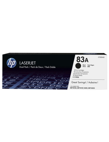 CF283AD TONER HP Nº 83A NG. PK. 2UD.1500 PG.