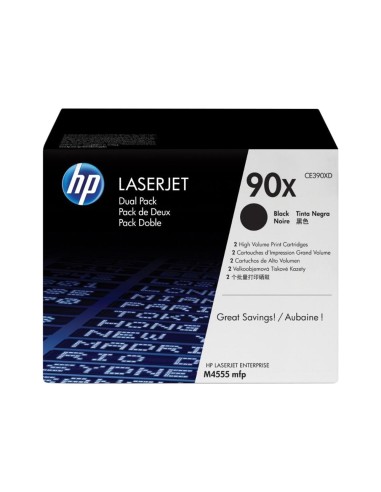 CE390XD TONER HP Nº 90X NG. PK 2UD. 24000 PG.