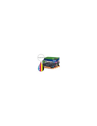 TN-243CMYK TONER BROTHER RAINBOW PK. 1000 PG.