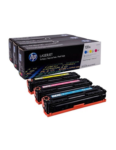 U0SL1AM TONER HP Nº 131A TRICOLOR 1800 PG.