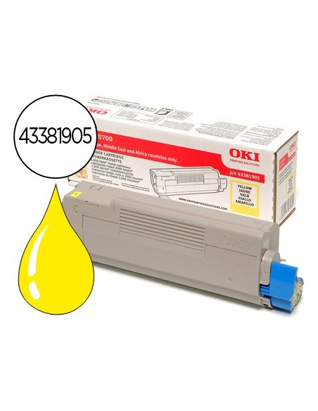 43381905 TONER OKI C5600/C5700 AM. 2000 PG.