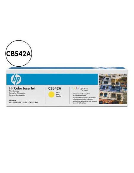 CB542A TONER HP Nº 125A AM. 1400 PG.