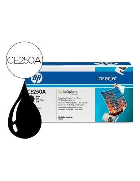 CE250A TONER HP Nº 504A NG. 5000 PG.