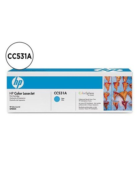 CC531A TONER HP Nº 304A CIAN 2800 PG.