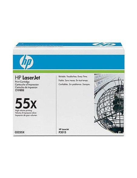 CE255X TONER HP Nº 55X NG. 12500 PG.