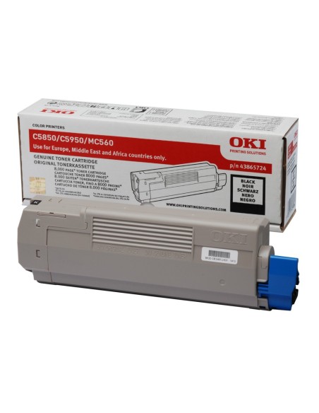 43865724 TONER OKI C5850/C5950 NG. 8000 PG.