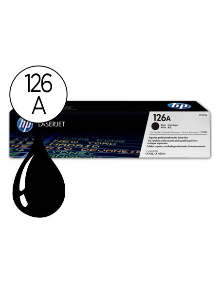 CE310A TONER HP Nº 126A NG. 1200 PG.