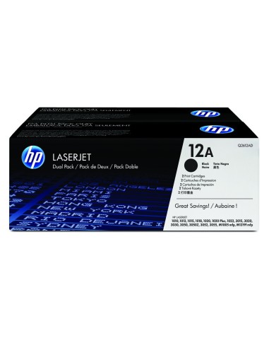 Q2612AD TONER HP Nº 12A NG PK. 2UD 2000 PG.