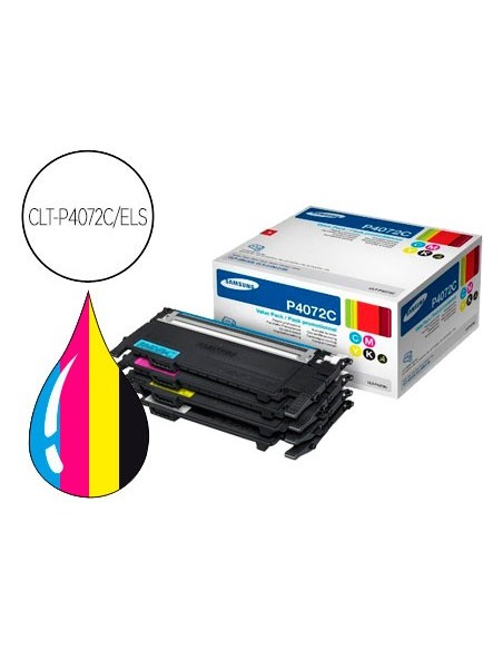 SU382A TONER SAMSUNG CLT-P4072C/ELS MULTIPACK 1500 PG.