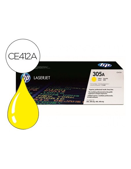 CE412A TONER HP Nº 305A AM. 2600 PG.