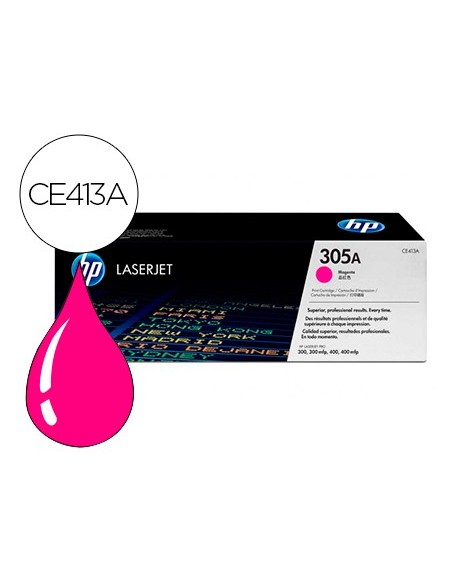 CE413A TONER HP Nº 305A MAG. 2600 PG.
