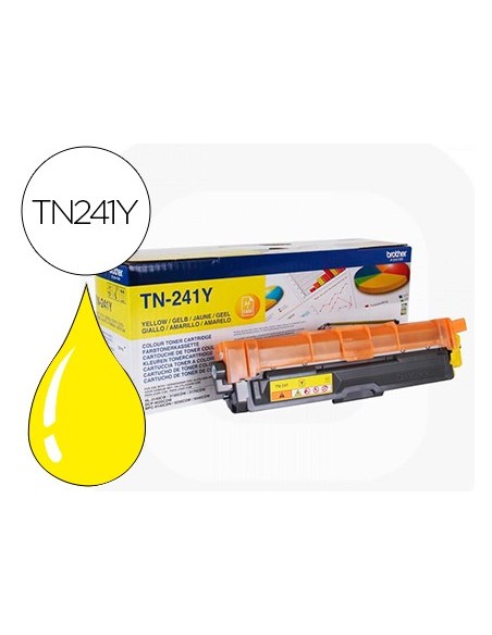TN-241Y TONER BROTHER AM. 2500 PG.