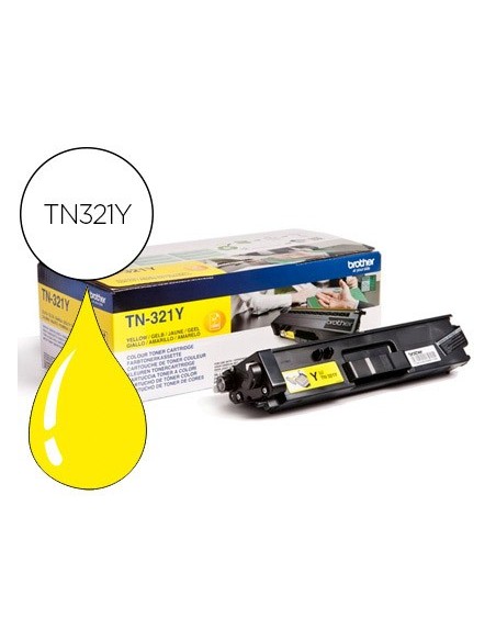 TN-321Y TONER BROTHER AM. 1500 PG.