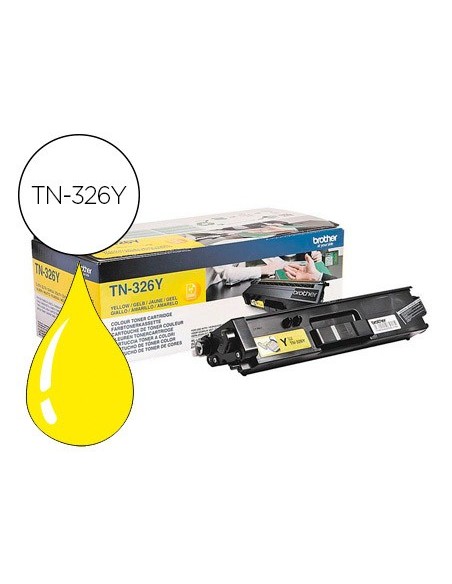 TN-326Y TONER BROTHER AM. 3500 PG.