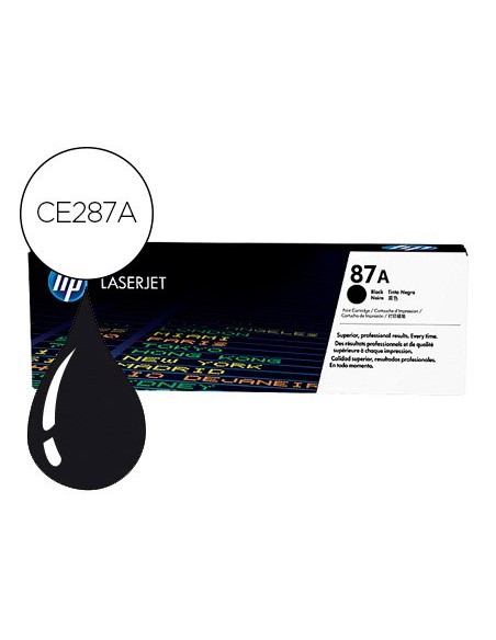 CF287A TONER HP Nº 87A NG. 9000 PG.