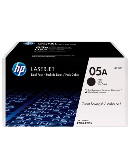 CE505D TONER HP Nº 05A  NG. PK.2 UD. 2300 PG.