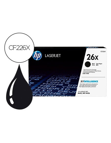 CF226X TONER HP Nº 26X NG. 9000 PG.