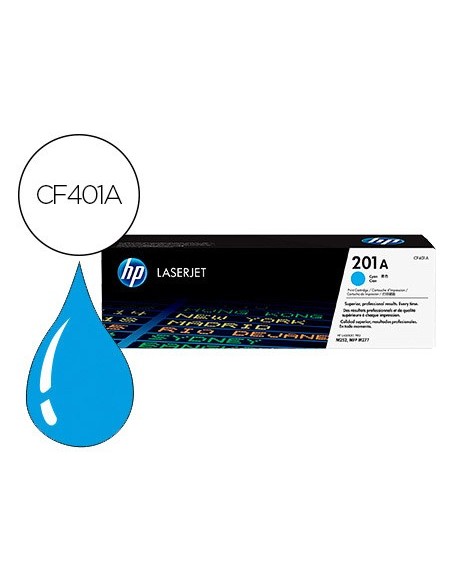 CF401A TONER HP Nº 201A CIAN 1400 PG.