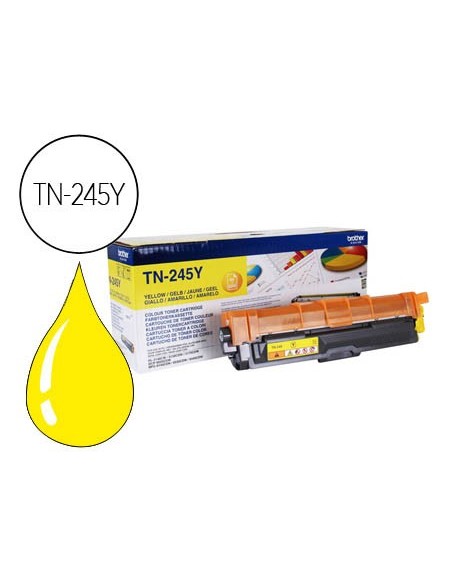 TN-245Y TONER BROTHER AM. 2200 PG.