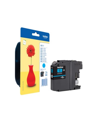 LC-121CBP CARTUCHO BROTHER CIAN 300 PG.