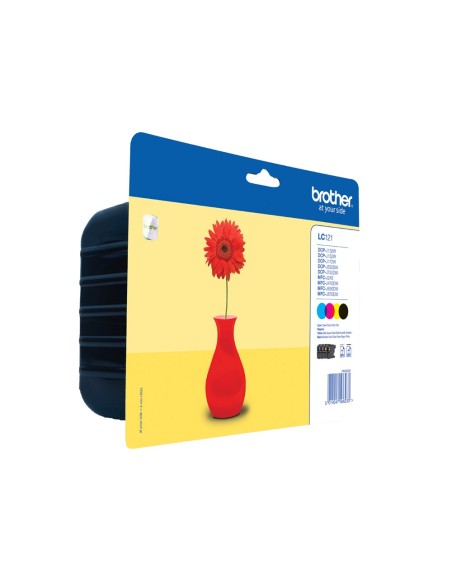 LC-121VALBP CARTUCHO BROTHER RAINBOW PK. 300 PG.