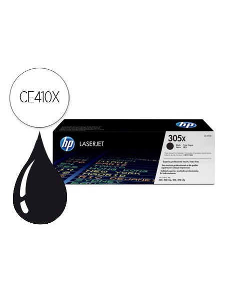 CE410X TONER HP Nº 305X NG. 4000 PG.