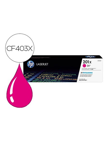 CF403X TONER HP Nº 201X MAG. 2300 PG.