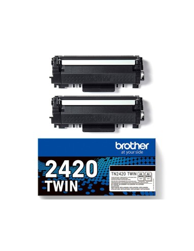 TN2420TWIN TONER BROTHER DCPL2510/ 2530/2550/HLL2375 NG.3000 PG..2 UD