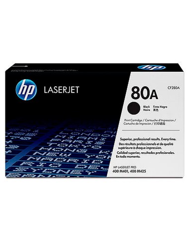 CF280A TONER HP Nº 80A NG. 2700 PG.