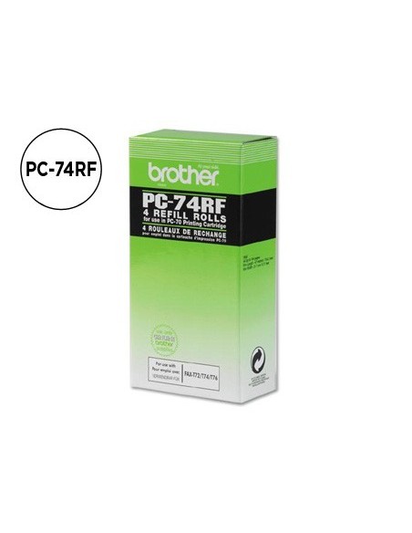 REPUESTO FAX T104/106 BROTHER TRANS.TERMICA 4 UD. DUR.140