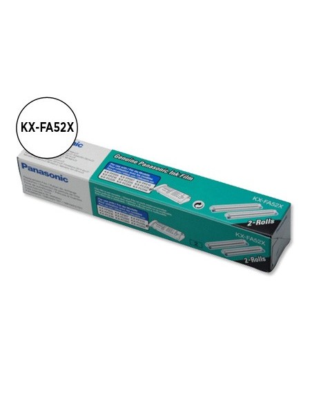KX-FA52X CINTA FAX PANASONIC KX-FC225/255 PELIC. TINTA 2X30MT.