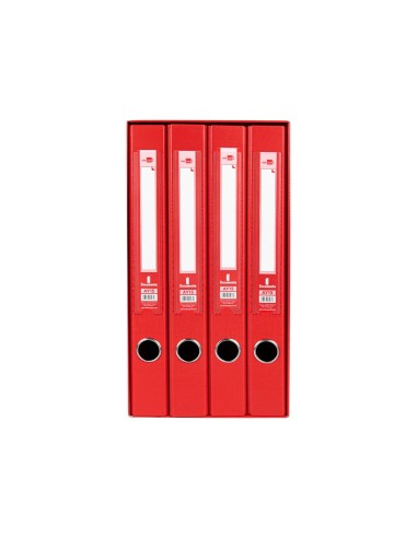 MODULO 4 ARCHIVADORES  PAL. LIDERPAPEL FL FORRADO RADO LOMO 40MM RJ.