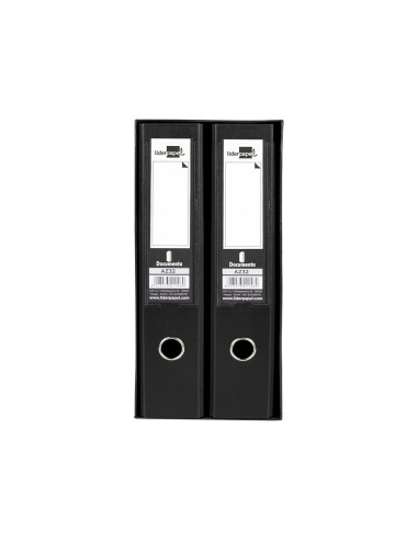 MODULO 2 ARCHIVADORES PAL. LIDERPAPEL FL FORRADO RADO LOMO 75MM NG.