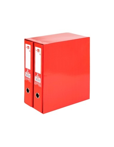 MODULO 2 ARCHIVADORES PAL. LIDERPAPEL FL FORRADO RADO LOMO 75MM RJ.