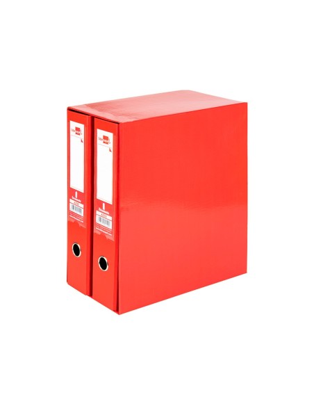 MODULO 2 ARCHIVADORES PAL. LIDERPAPEL FL FORRADO RADO LOMO 75MM RJ.