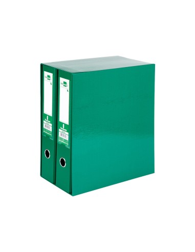 MODULO 2 ARCHIVADORES PAL. LIDERPAPEL FL FORRADO RADO LOMO 75MM VE.