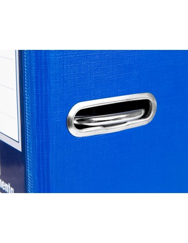 MODULO 2 ARCHIVADORES PAL. LIDERPAPEL FL FORRADO RADO LOMO 75MM AZ.