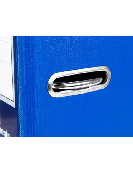 MODULO 2 ARCHIVADORES PAL. LIDERPAPEL FL FORRADO RADO LOMO 75MM AZ.