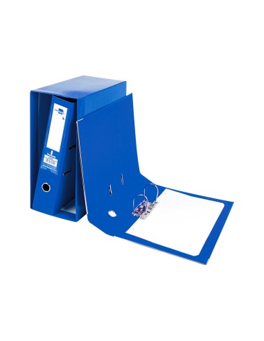 MODULO 2 ARCHIVADORES PAL. LIDERPAPEL FL FORRADO RADO LOMO 75MM AZ.