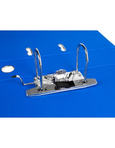 MODULO 2 ARCHIVADORES PAL. LIDERPAPEL FL FORRADO RADO LOMO 75MM AZ.