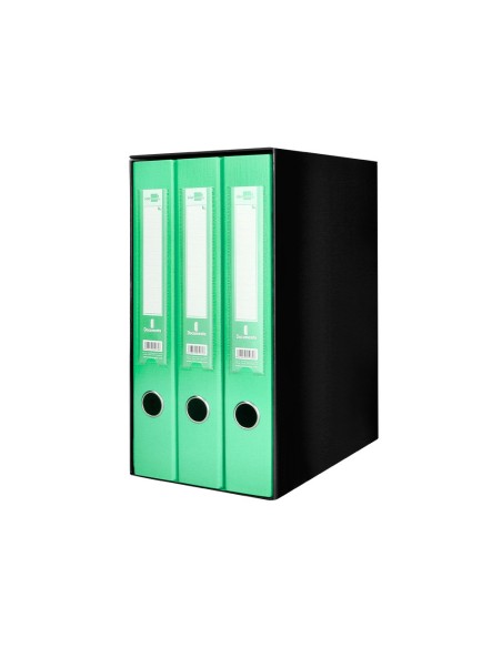 MODULO  3 ARCHIVADORES FL. 2AN.MECANISMO PALANCA 52MM VE. PASTEL