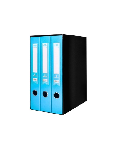 MODULO  3 ARCHIVADORES FL. 2AN.MECANISMO PALANCA 52MM CEL.