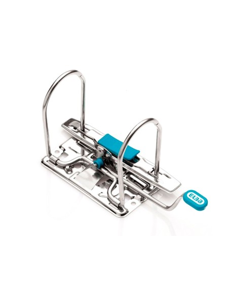 ARCHIVADOR PALANCA ELBA CHIC CARTON FORRADO PVC RADO FL. L.80MM NG.