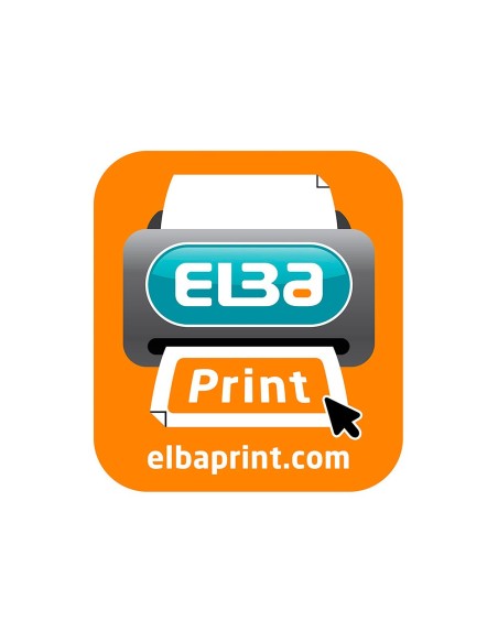 ARCHIVADOR PALANCA ELBA TOP CARTON COMPACTO PP. RADO A4 L.80MM VE.