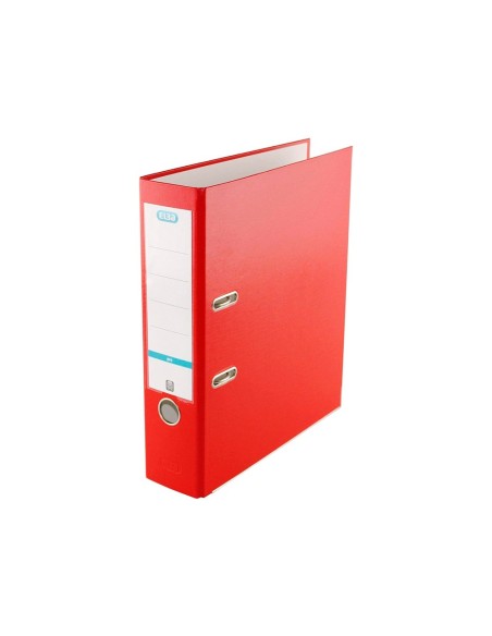 ARCHIVADOR PALANCA ELBA TOP CARTON COMPACTO PP. RADO A4 L.80MM RJ.