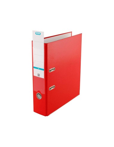 ARCHIVADOR PALANCA ELBA TOP CARTON COMPACTO PP. RADO A4 L.80MM RJ.