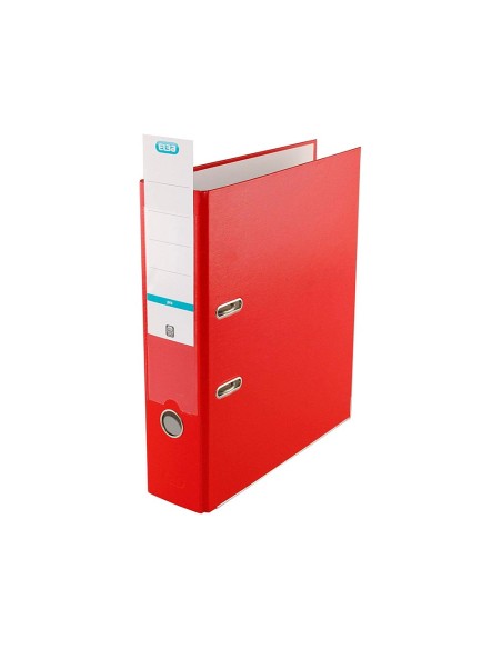 ARCHIVADOR PALANCA ELBA TOP CARTON COMPACTO PP. RADO A4 L.80MM RJ.