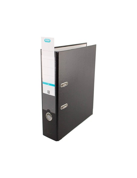 ARCHIVADOR PALANCA ELBA TOP CARTON COMPACTO PP. RADO A4 L.80MM NG.