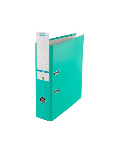 ARCHIVADOR PALANCA ELBA TOP CARTON COMP.PP. RADO A4 LOMO 80MM ICE MNT
