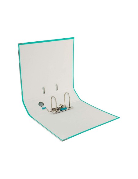 ARCHIVADOR PALANCA ELBA TOP CARTON COMP.PP. RADO A4 LOMO 80MM ICE MNT